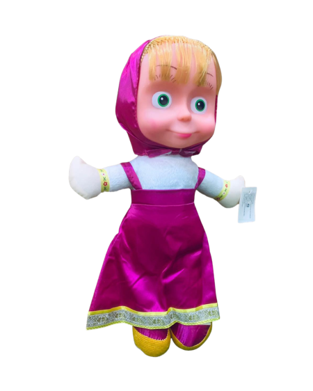 دمية ماشا مع موسيقى